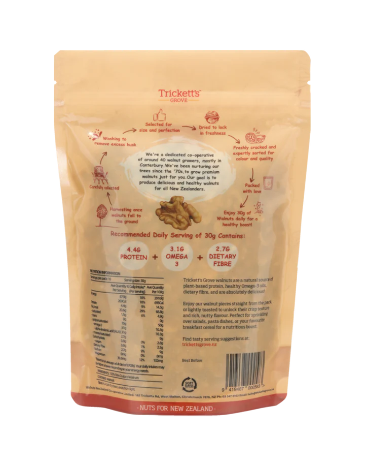 Trickett's Grove Walnut Pieces 300 grams