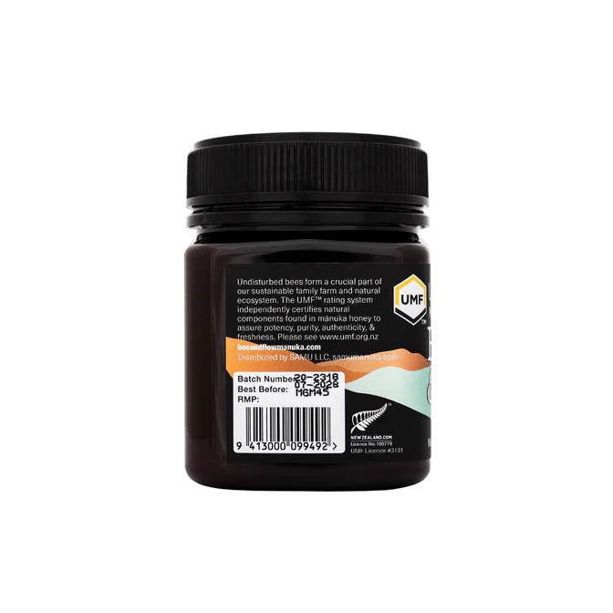 Bee & Flow Raw Manuka Honey UMF 20+ MGO850+
