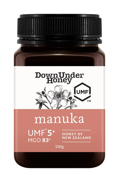 Mānuka Honey UMF™ 5+ (MGO 83+)  Original/Hemp/Ginger/Lemon/Blueberry