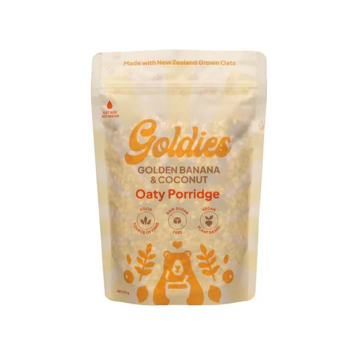 Golden Banana & Coconut Oaty Porridge