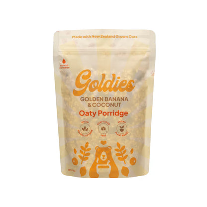 Golden Banana & Coconut Oaty Porridge