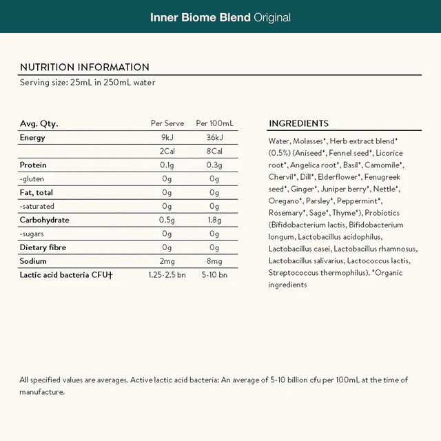 Nuzest Inner Biome Blend 500ml Bottle