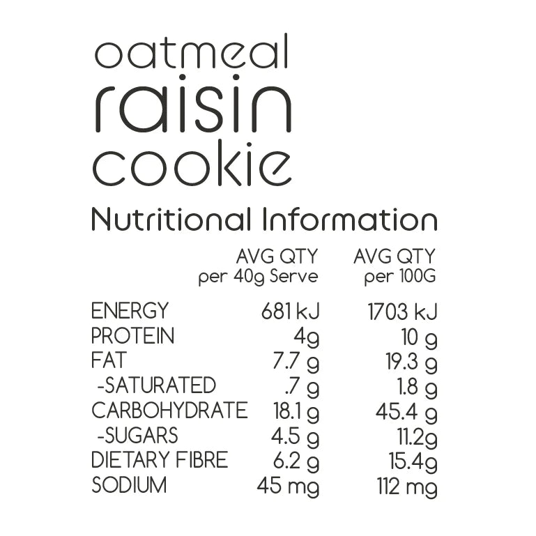 Oatmeal Raisin Granola