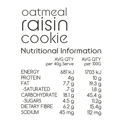 Oatmeal Raisin Granola