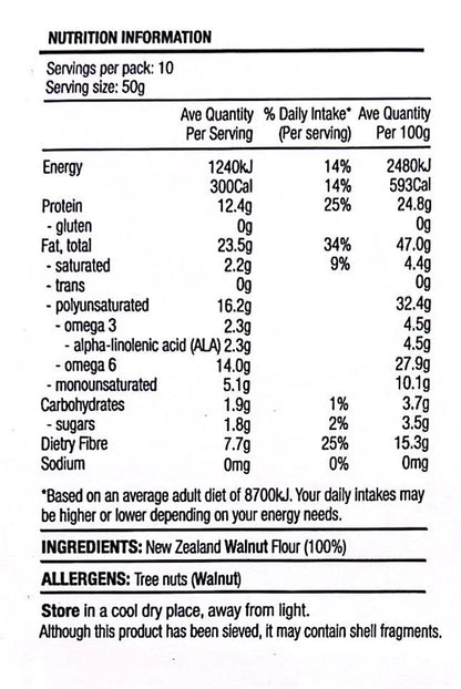Trickett's Grove Walnut Flour 500g