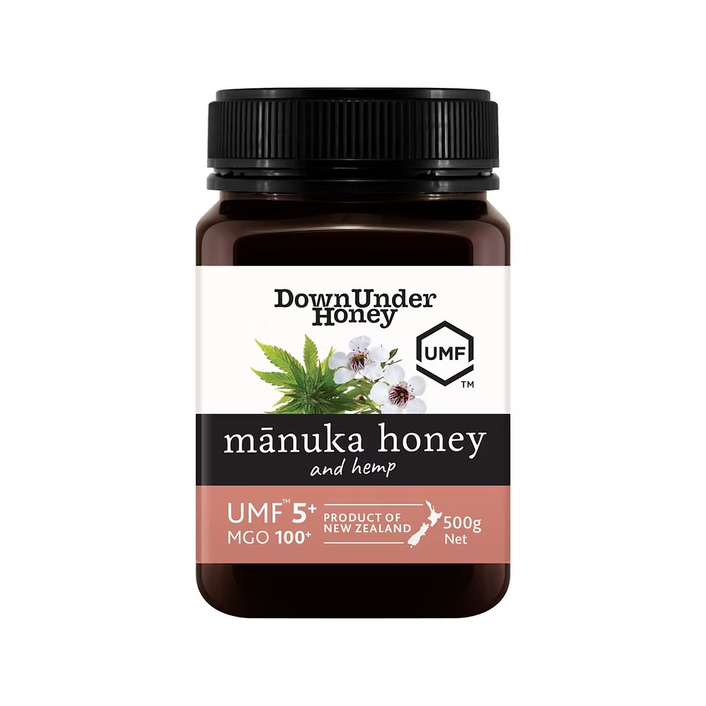 Mānuka Honey UMF™ 5+ (MGO 83+)  Original/Hemp/Ginger/Lemon/Blueberry