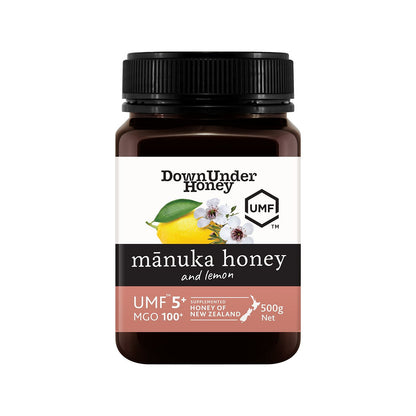 Mānuka Honey UMF™ 5+ (MGO 83+)  Original/Hemp/Ginger/Lemon/Blueberry