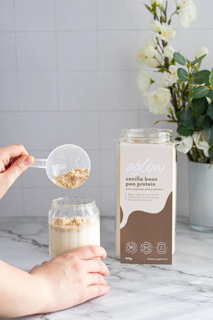 Pea Protein with Prebiotic + Probiotics No additives Gluten free