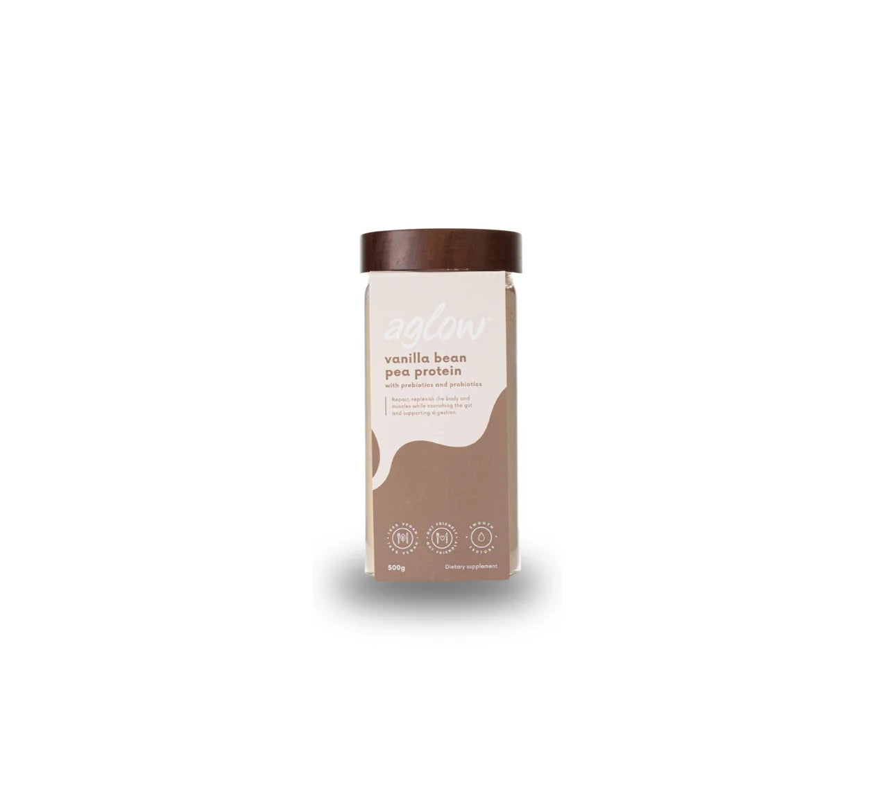 Pea Protein with Prebiotic + Probiotics No additives Gluten free