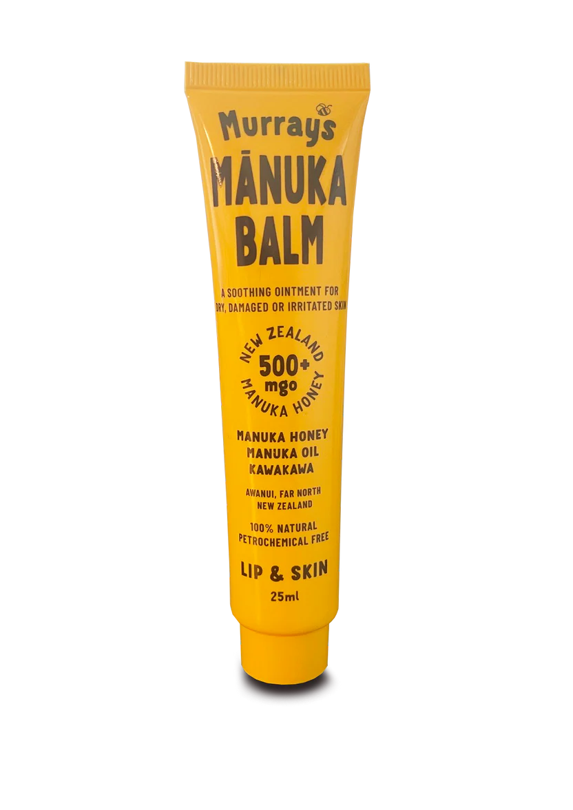 WellNest Murray's Mānuka Balm in a 25ml tube, showing the skincare balm with a clean, minimalist packaging design.